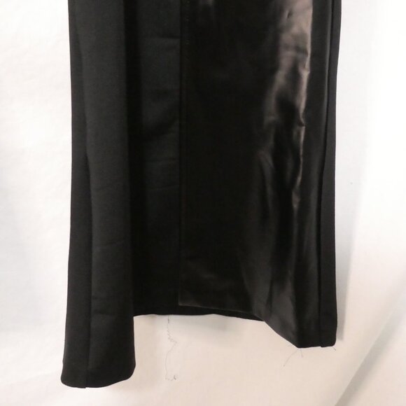 Unbranded | XXL | Chic Black Flared Pants | Crecent Moon Zipper Pull - Picture 9 of 16